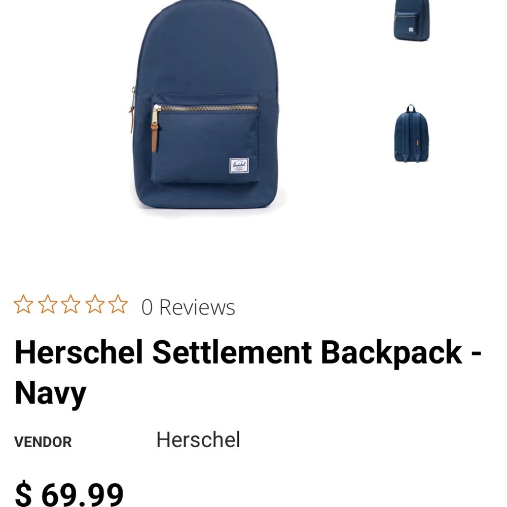 Herschel Backpack - Picture 10 of 11